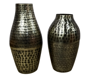 Vase décoratif moderne en métal doré, vase à fleurs haut de gamme pour la maison, le salon, les mariages, les hôtels, les restaurants, la décoration de table - Product Image 2