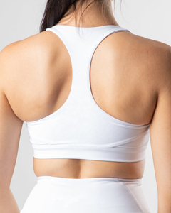 Women Breathable Gym Clothing High Windproof Backless Crop Sports Bra Beautiful Bra Workout Yoga Spandex Polyester Designed - Product Image 6