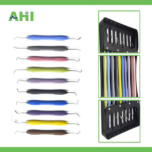 Kit de Instrumentos Manuales de Silicona para Restauración Dental con Composite, 10 Piezas con Estuche, Certificado CE, Hecho en Pakistán - Product Image 3