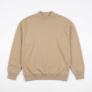 Custom Logo Heavyweight Blank Crewneck Sweatshirt Fleece Boxy Fit Oversized Streetwear Vintage Washed <b>Pullover</b> <b>Men</b> Clothing - Product Image 3