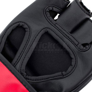 Guantes de MMA de Cuero de Alto Rendimiento con Acolchado Adicional, Cierre de Gancho y Bucle, Soporte Seguro para la Muñeca, para Entrenamiento en el Gimnasio - Product Image 6