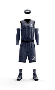 Uniforme de baloncesto personalizado diseño de sublimación reversible equipo de baloncesto juvenil uniforme - Product Image 5