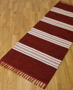Tapis tissés en coton 100% faits main, tapis en coton tissé plat faits main, tapis en coton écologiques faits main, tapis en coton lavables. - Product Image 5
