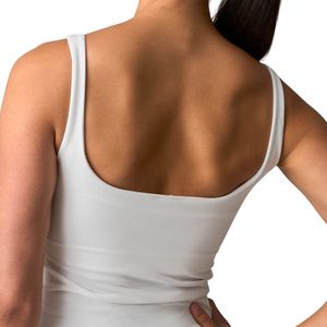 Custom Wholesale Women Square Neck Tank <b>Top</b> OEM ODM Manufacturer Slim Fit Stretch Camisole Plain Basic Activewear <b>Top</b> - Product Image 5