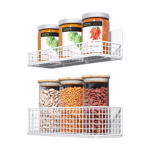 Wholesale Manufacturer Magnetic Large Storage Rack Factory Direct Sale <b>Wall</b> Mount Utensil Organizer KA001W Taiwan - Product Image 1