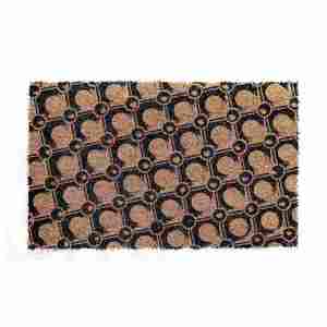 Tapis de porte en fibre de coco avec support en caoutchouc, antidérapant, écologique - Product Image 2