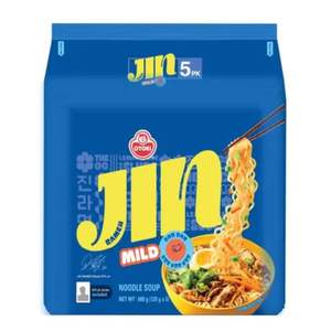 Nouilles instantanées coréennes Otoki Jin Mild Ramen Halal 120g au goût doux et lisse - Product Image 3