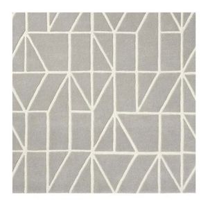 Modern Geometric Area <b>Rug</b> Rectangle Flat Weave Organic Cotton Scandinavian Style Non-Slip Bedroom Use Spot Clean at Wholesale - Product Image 1