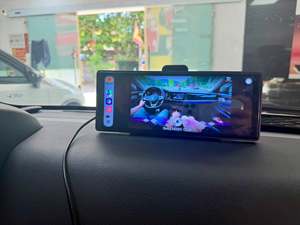 หน้าจอ Carplay Android Auto ขนาด 10.26 นิ้ว ความละเอียด 1080P พร้อมกล้องมองหลัง ระบบนำทาง GPS Mirror Link BT/FM/AUX สเตอริโอ สำหรับรถยนต์ Vinfast VF2 - Product Image 4