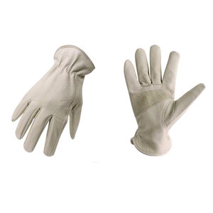 Durable Grain Leather Rigger <b>Gloves</b> with Reinforced Palm Support Anti-Slip Heat Resistant & Breathable for Everyday Workwear - Product Image 1