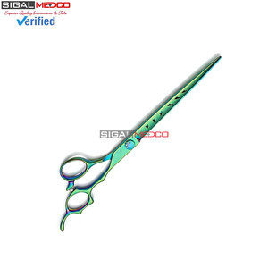 Curved Pet Grooming <b>Scissors</b> Professional Fur Shaping Styling Shears for <b>Dogs</b> Cats Precision Coat Trimming Grooming Tool - Product Image 2