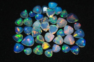 High Quality Natural Opal Pear Cut Handmade Loose Multi Color 100% Natural Excellent <b>Stone</b> No Treatments HASNAIN <b>GEMS</b> Color - Product Image 4