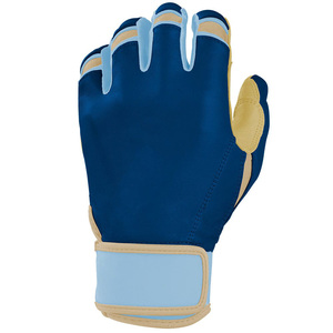 Latest Mens Short <b>Cuff</b> <b>Leather</b> Baseball Softball Batting Gloves Heavy <b>Wrist</b> Flexible Training OEM Wholesale Sports Gloves - Product Image 2