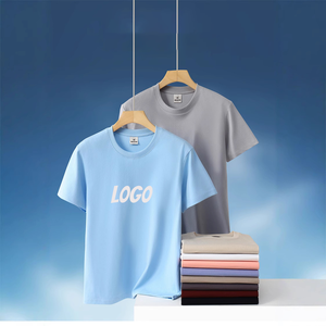 เสื้อยืดคอกลมแขนสั้นผ้าฝ้าย 100% คุณภาพสูง แห้งเร็ว แบบเรียบง่าย 3 ตัว ระบายอากาศได้ดี เหมาะสำหรับออกกำลังกาย - Product Image 1