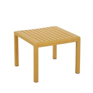 Set da giardino interno/esterno in 2 pezzi 1 sedia e 1 tavolino da caffè impermeabile facile montaggio Patio conversazione Set PP materiale - Product Image 6