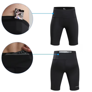 Pantalones Cortos de Yoga Psh Up, Pantalones Cortos Deportivos de Alta Elasticidad, Pantalones Cortos de Yoga Ecológicos, Ropa Deportiva para Hombre - Product Image 1