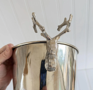 Cubo de Hielo de Acero Inoxidable de Alta Calidad, Estilo Vintage, con Tapa de Madera Única, Ecológico, Enfriador de Vino para Hotel, Hogar, Bar, Fiesta - Product Image 6