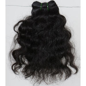 HUMAN <b>HAIR</b> Indian Virgin <b>Curly</b> <b>Hair</b> <b>Extensions</b> High Quality Human <b>Hair</b> 10-34 Inches for Stylish Looks - Product Image 2