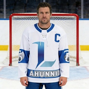Maillot de hockey sur glace personnalisé OEM 100% polyester, uniforme respirant pour les joueurs de hockey - Product Image 1