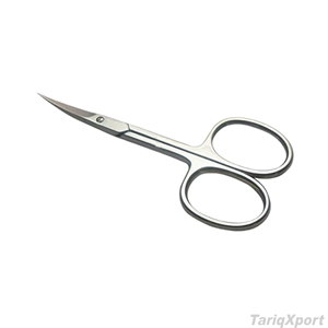 Tijeras Profesionales para Cutículas de Acero Inoxidable con Mango Plateado en Forma Personalizada, para Manicura y Corte de Uñas - Product Image 3