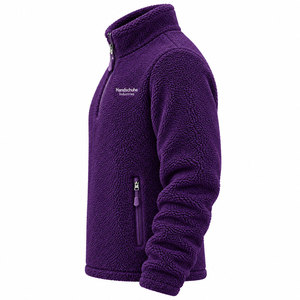 Winter Casual Custom Warm <b>Sherpa</b> <b>Fleece</b> Jacket Soft Cozy Comfortable Perfect Quarter Zip <b>Sherpa</b> Jacket For Men's - Product Image 3