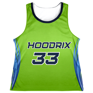 Camisetas de lacrosse de sublimación de ajuste holgado con hombros anchos, camisetas de lacrosse de sublimación de malla pesada para entrenamiento. - Product Image 4