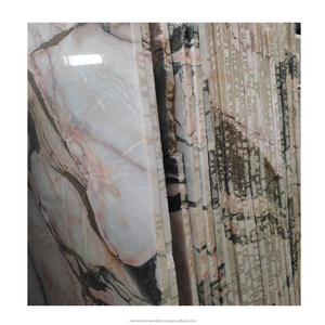 กระเบื้องหินธรรมชาติขัดเงาคุณภาพสูงใช้ในห้องครัวกลางแจ้งกระเบื้องหินอ่อนเส้นเลือดใหญ่สำหรับห้องนั่งเล่น - Product Image 2