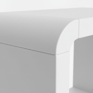 White Modern Eco-Friendly 3-shelf Display Shelf Bookcase <b>Storage</b> Rack <b>Shelving</b> <b>Unit</b> Open <b>Shelving</b> Backless Home Furniture - Product Image 4