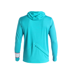 New 2026 Professional <b>Surfing</b> Rash Guard Shirt With Hat Anti-uv Hooded Rashie Pocket Rashguard Swim Wears Oem Services - Product Image 3