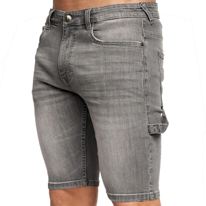 Mens Summer Denim <b>Shorts</b> Wholesale Custom Design Casual Cotton Solid Color Stylish Comfortable Denim <b>Shorts</b> - Product Image 3