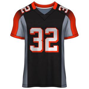 Camiseta de Fútbol Americano 2025 al por Mayor de Fábrica, Secado Rápido, Personalizada con Nombre de Equipo, Logotipo y Número, para Hombre - Product Image 1