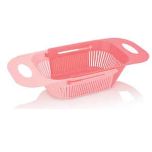 Telescopic Kitchen Organizer Kitchen <b>Storage</b> <b>Basket</b> <b>Vegetable</b> Holder Rack <b>Storage</b> <b>Basket</b> Expandable Sink Drying Rack - Product Image 2