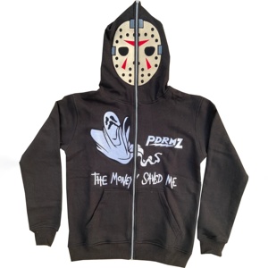 Sweat à capuche zippé pour homme, coupe oversize, en molleton 100% coton épais, avec patchs décontractés, personnalisation OEM de haute qualité - Product Image 1