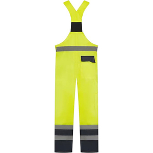 Salopette de travail haute visibilité réfléchissante personnalisée OEM de haute qualité pour la construction – Prix de gros - Product Image 2