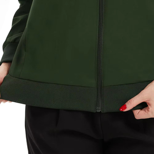 Uniformes Médicos de Enfermera al por Mayor con Logotipo Personalizado, Chaquetas de Trabajo Elásticas de Poliéster, Rayón y Spandex para Mujer - Product Image 3