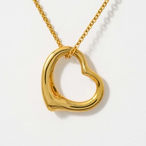 Elegante Collar con Colgante de Diamante Cultivado en Laboratorio en Forma de Corazón, Oro Amarillo de 14K, Engaste Pavé, Joyería Fina de Lujo para Mujer, Uso Diario - Product Image 2