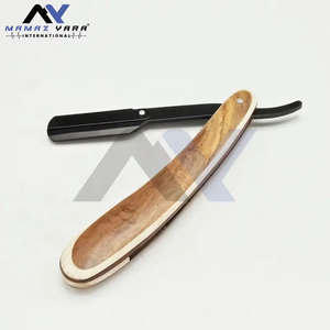 Afeitadora Manual de Alta Calidad para Hombre, de Acero Inoxidable, con Bloqueo Oscilante, Cuchilla Recta Plegable, para Barbería y Cuidado Personal, Clásica - Product Image 3