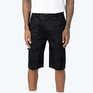 Nuevos Pantalones Cortos de Mezclilla Transpirables y Ligeros para Hombre, Lavado Medio Vintage, Corte Relajado para Ropa Urbana y Moda de Verano - Product Image 1