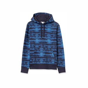 Premium Quality Men's Knitted Lined Hoodie Fleece <b>Top</b> High-End Cotton Custom Logo Trending Print Pullover for Winter <b>Thermal</b> - Product Image 5