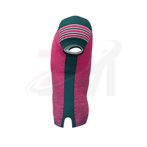 Camiseta de Fútbol Americano Rosa y Verde con Estampado por Sublimación Número 23, Transpirable, de Poliéster, Talla Adulto - Product Image 5