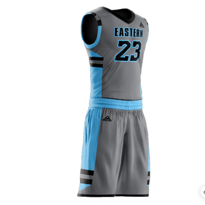 OEM Custom 202 Hot Sale Breathable Sport Wear Basketball Uniforms Reversible Basketball Jersey Shirt Set for Unisex - Product Image 3