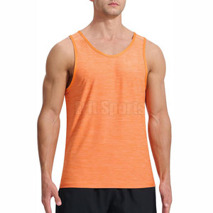 Débardeur de sport sans manches pour homme en tissu tricoté respirant, qualité supérieure, best-seller, 100% coton, streetwear - Product Image 3