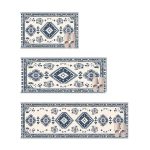 Set di 3 Tappeti da Cucina in Stile Etnico Retrò - Product Image 1