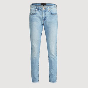 Jeans en denim slim de haute qualité pour hommes, prix de gros, arrivée 2026, jeans personnalisés délavés, pantalons pour garçons, fabricant - Product Image 4