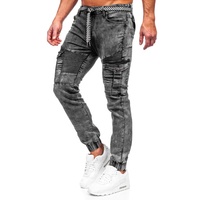 Yeni özel erkek kot pantolon mavi moda ince Denim pantolon erkekler için düz Denim rahat erkek kot orijinal şık kot