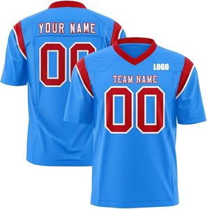 Jersey de Fútbol Americano al por Mayor, Transpirable, de Alta Calidad, Nuevo Diseño OEM Personalizado, Recién Llegado - Product Image 6