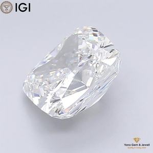 Listo para Configuración Personalizada, Certificado IGI, Color E, Claridad VVS1, Forma de Cojín, Diamante Cultivado en Laboratorio CVD, 2.50 Quilates - Product Image 6