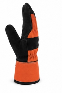 MUBASHAR PRO GRIP International Leather Anti-Slip Heat Resistant Durable Breathable Reinforced Cuff Customizable <b>Gloves</b> - Product Image 5