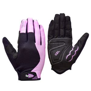Black full Finger Cycling Gloves Breathable Anti Slip Gel Palm Riding Gloves for <b>Bicycle</b> Outdoor Sports - Product Image 4