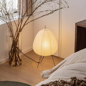 <span class=keywords><strong>Lampe</strong></span> en papier de riz, lampes de chevet pour salon, lanterne en papier, décoration japonaise, <span class=keywords><strong>lampe</strong></span> Akari Noguchi avec interrupteur à bouton - Product Image 5